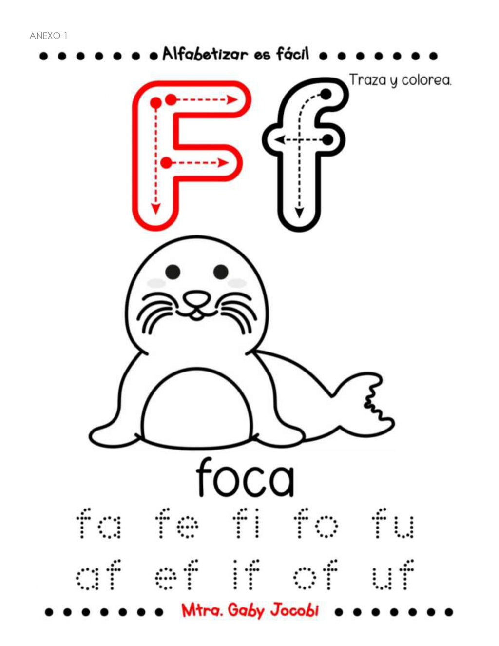 PLANEACION ALFABETIZACION Ff