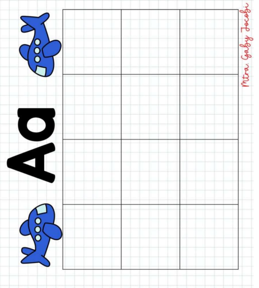 PLANEACIÓN. LAS VOCALES semana 1