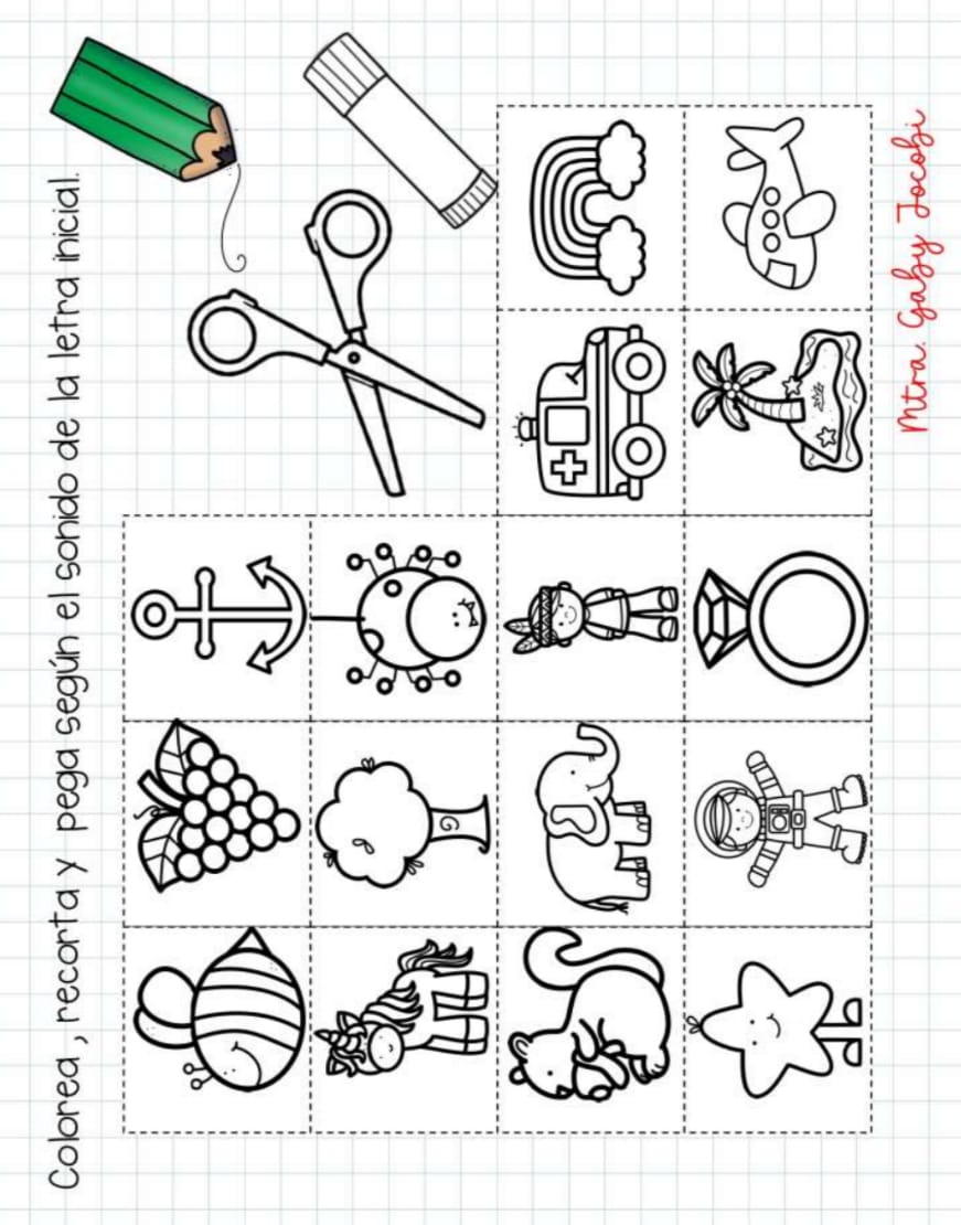 PLANEACIÓN. LAS VOCALES semana 1