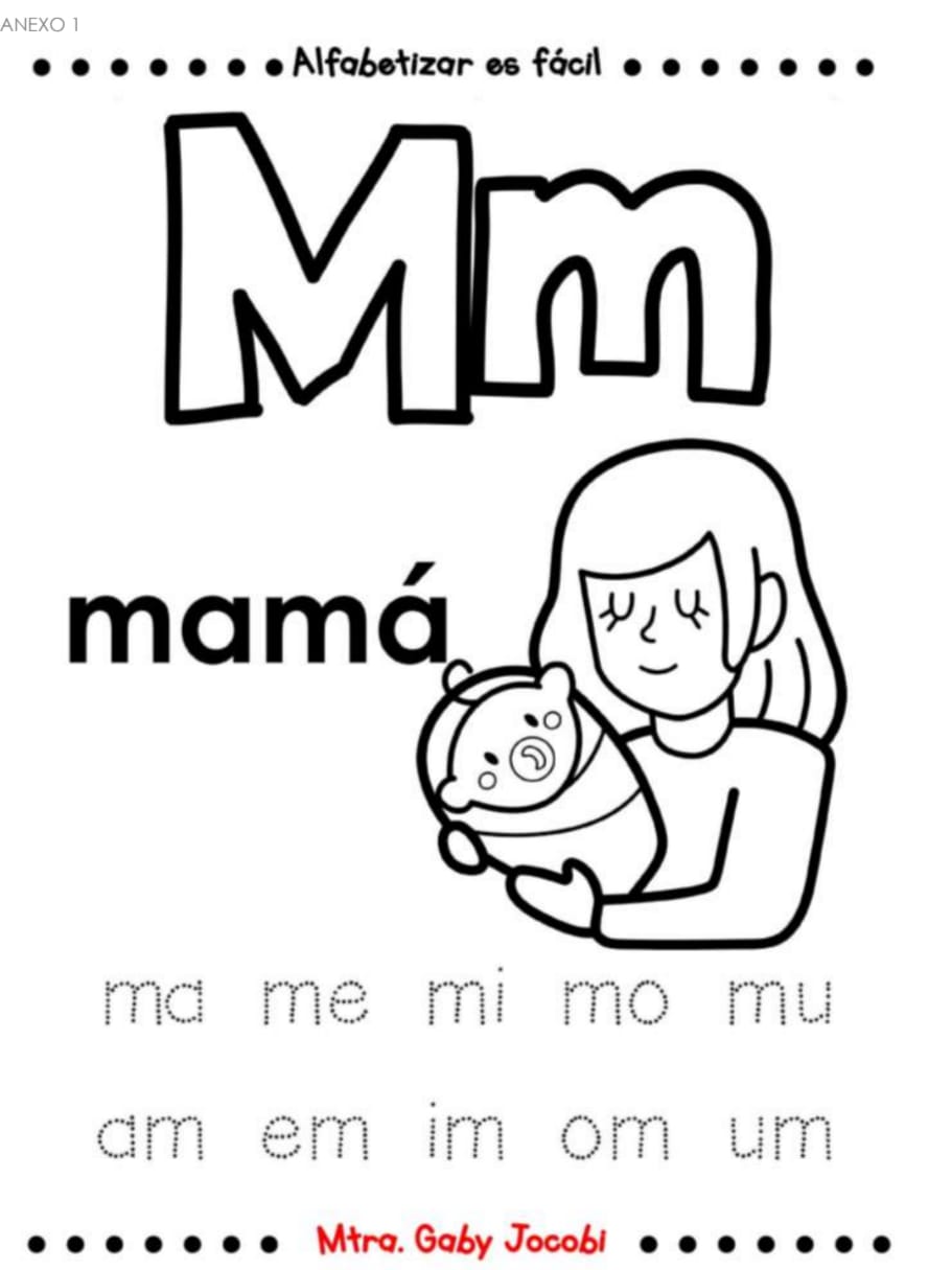 PLANEACION ALFABETIZACIÓN. Mm