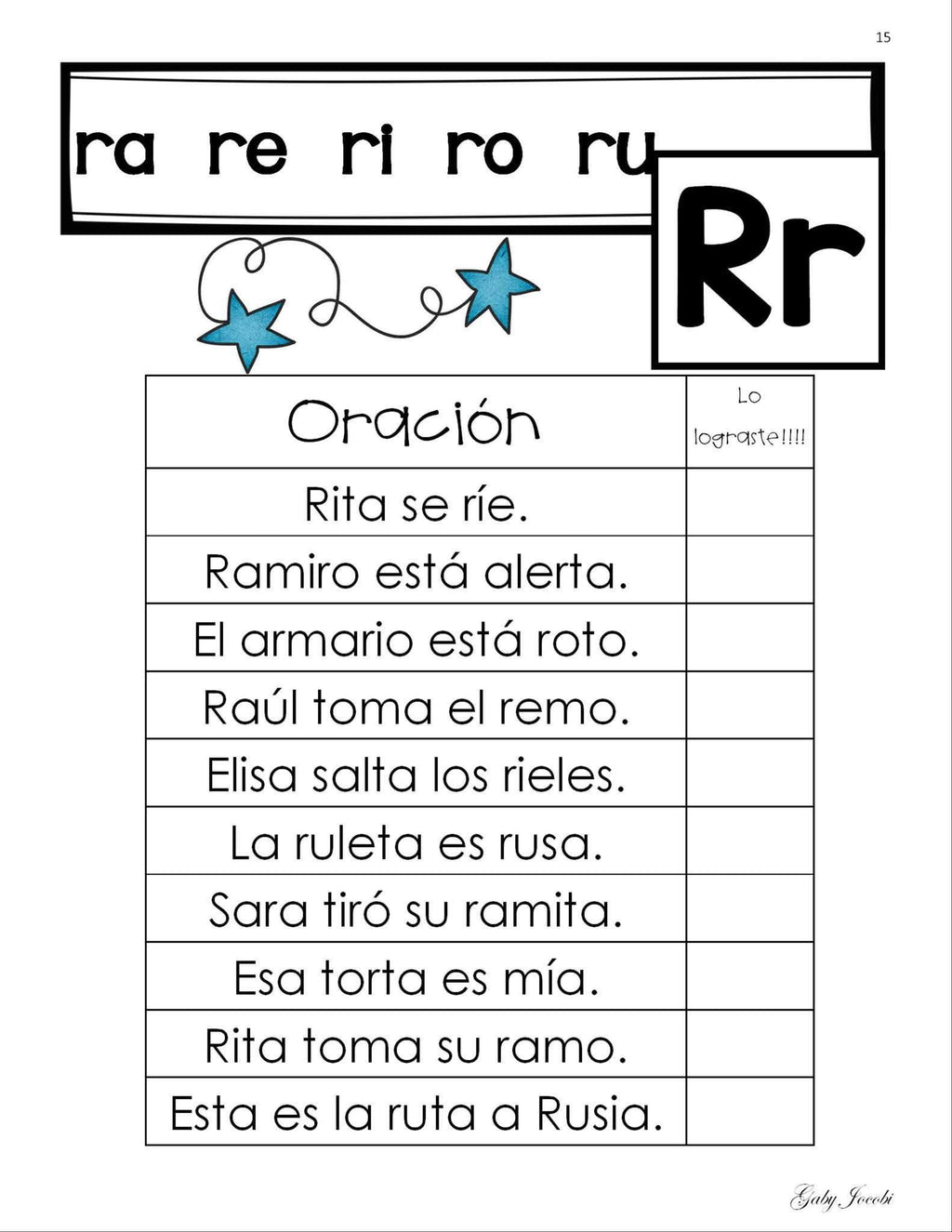 VAMOS A PRACTICAR LECTURA