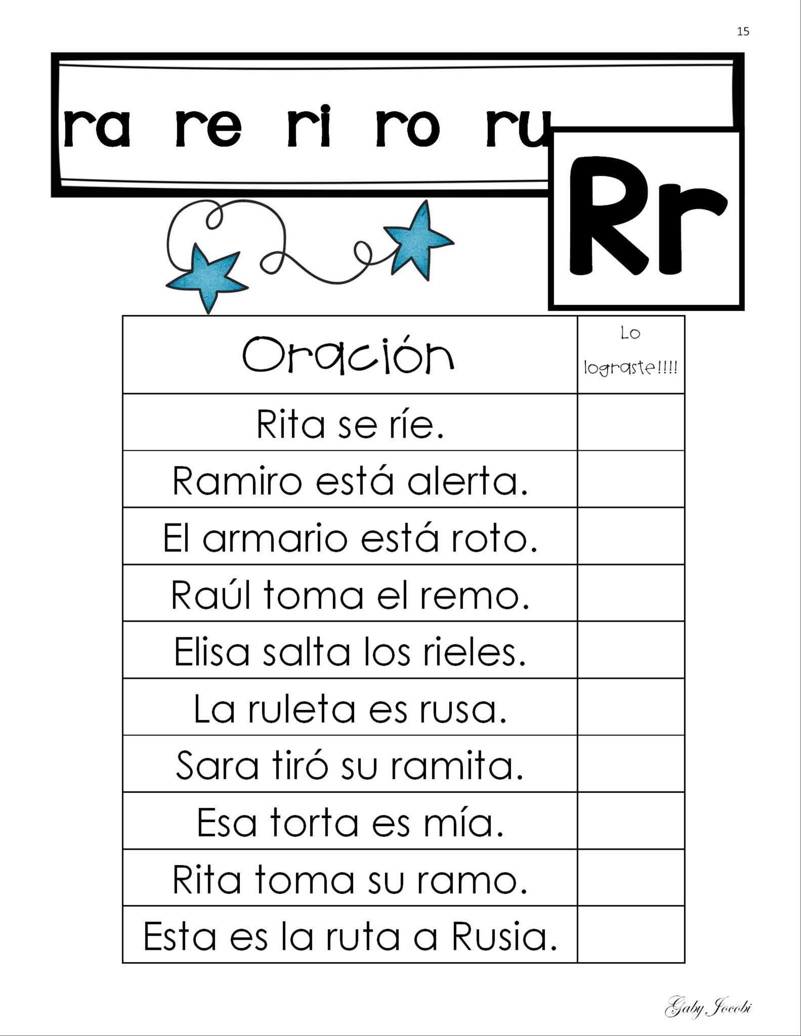 VAMOS A PRACTICAR LECTURA