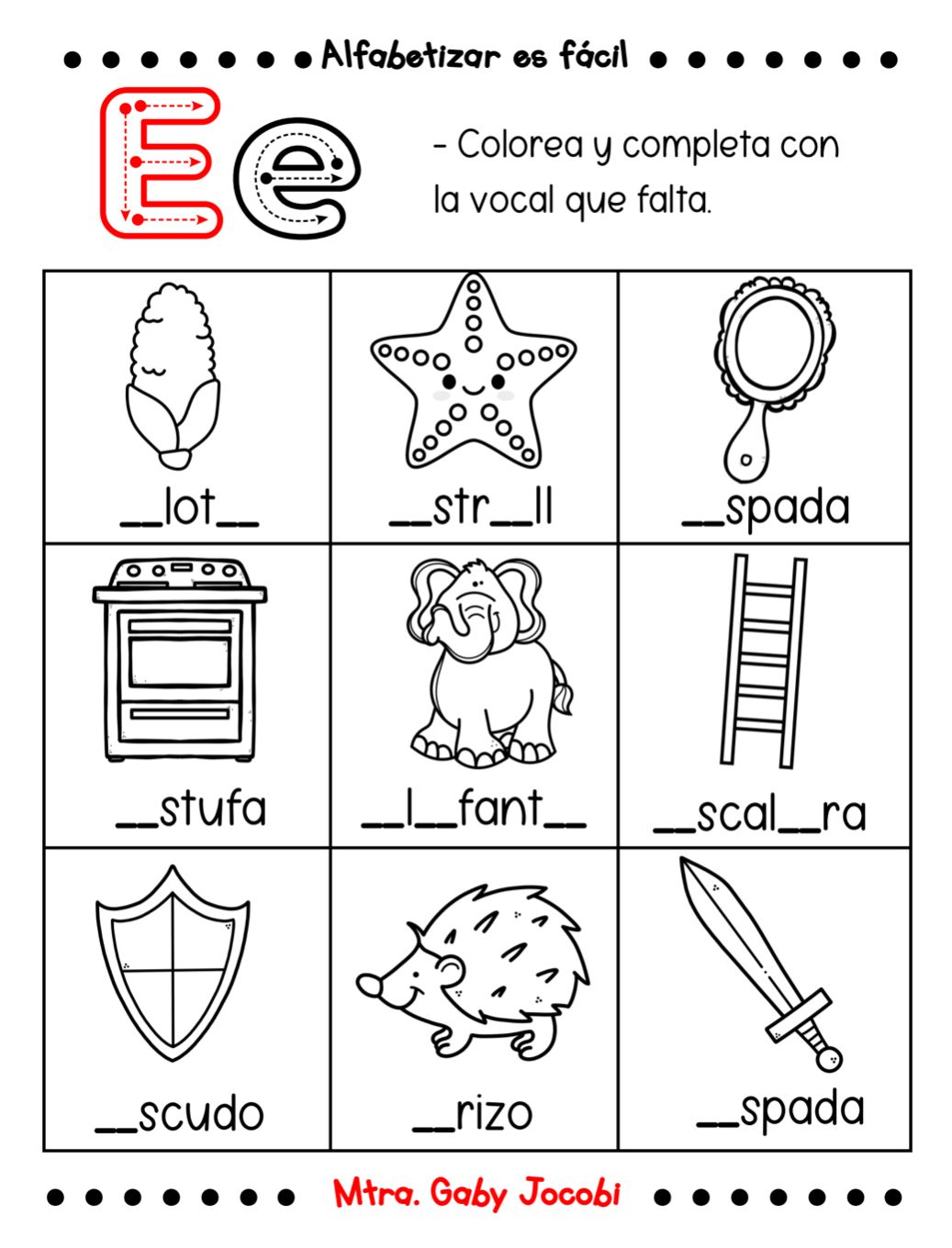 LAS VOCALES