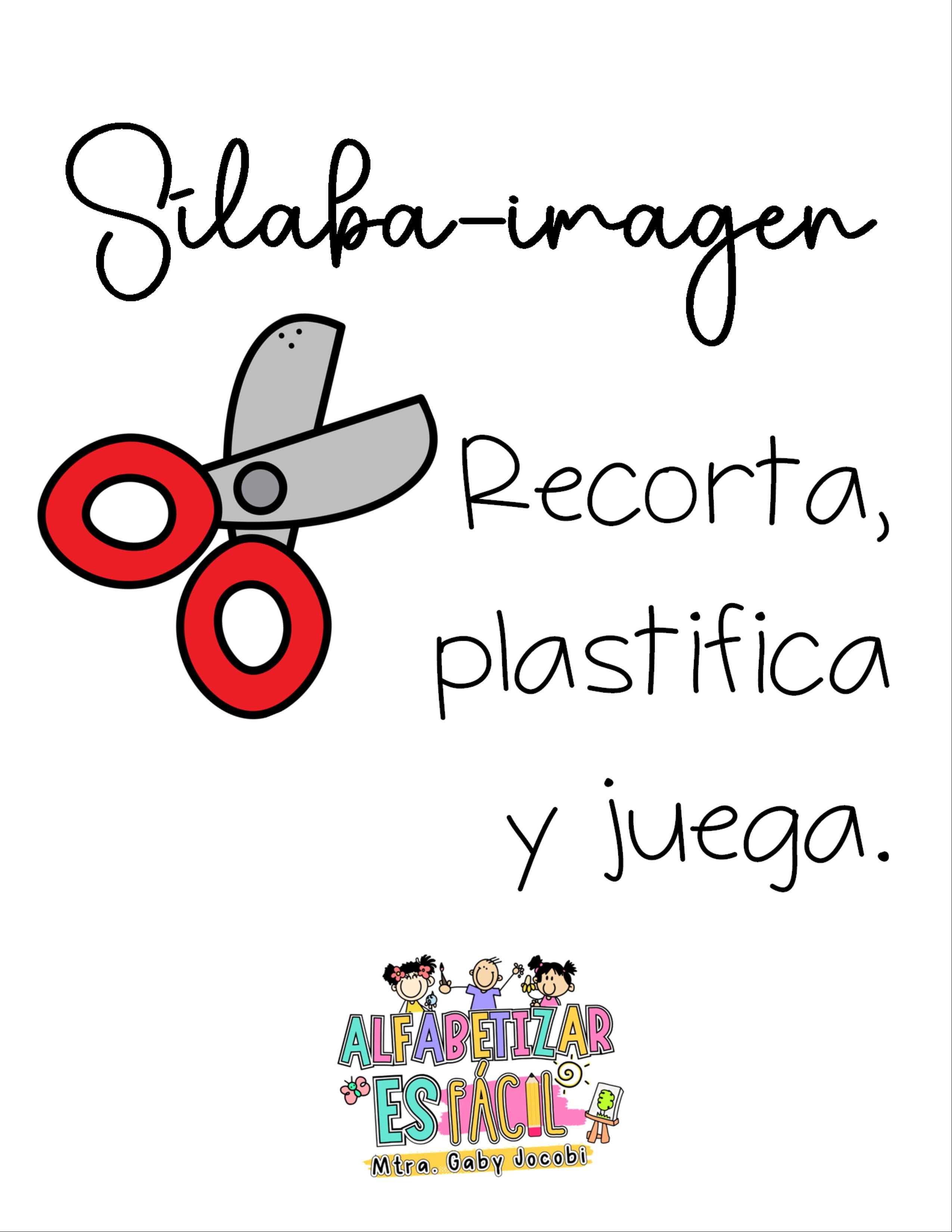 MEMORAMA SILABA-IMAGEN