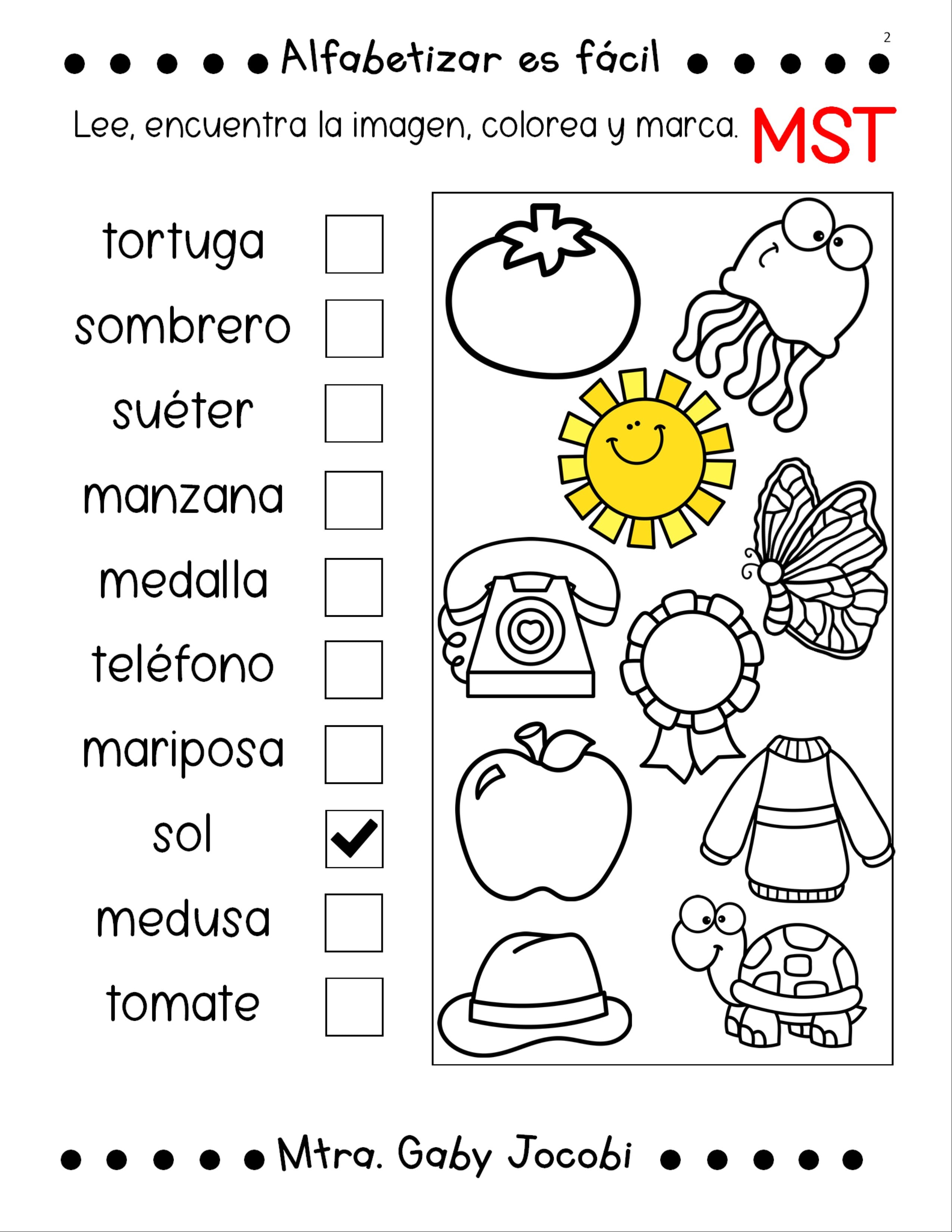 LECTURA DE SILABAS SIMPLES Y TRABADAS.