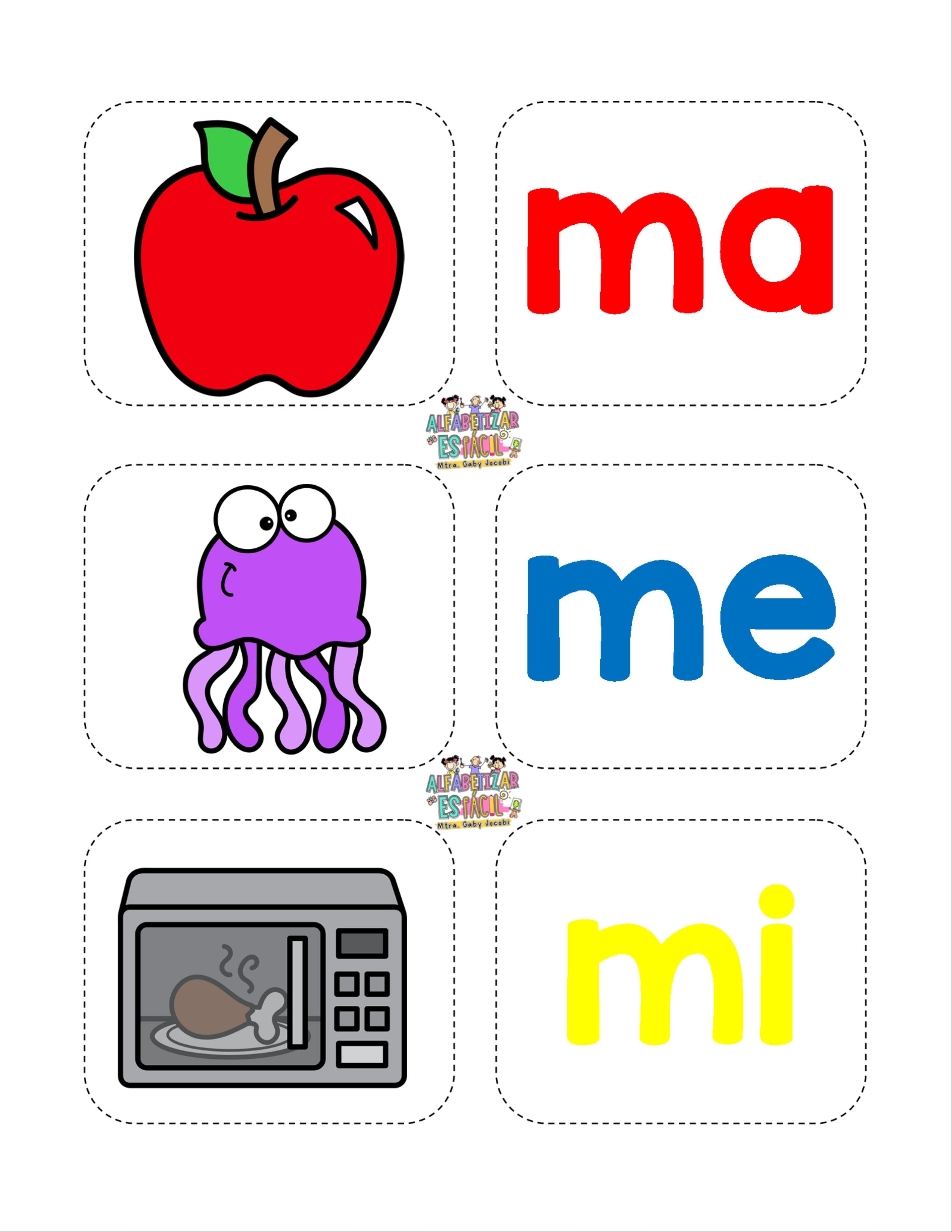 MEMORAMA SILABA-IMAGEN